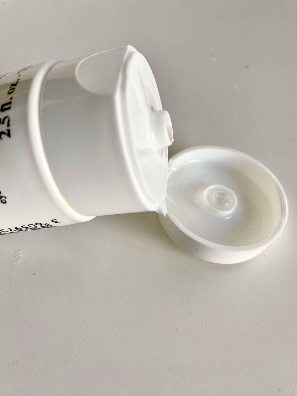 Reinigungsgel Verschluss.