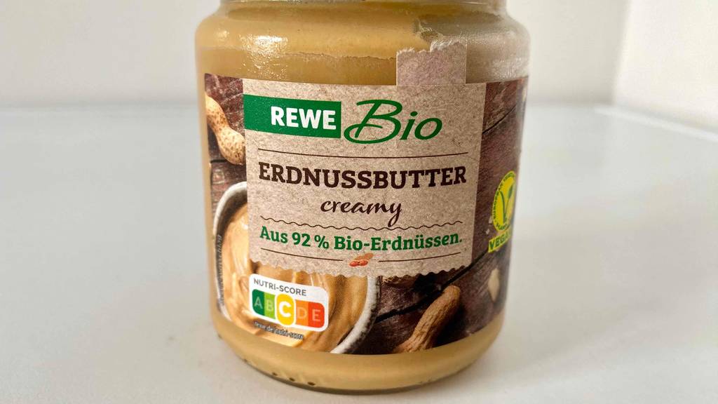 Etikett Erdnussbutter