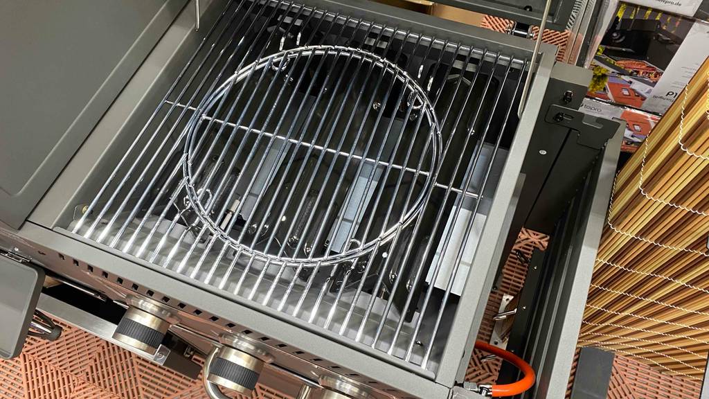 Grillfläche eines getesteten Tepro-Gasgrills.