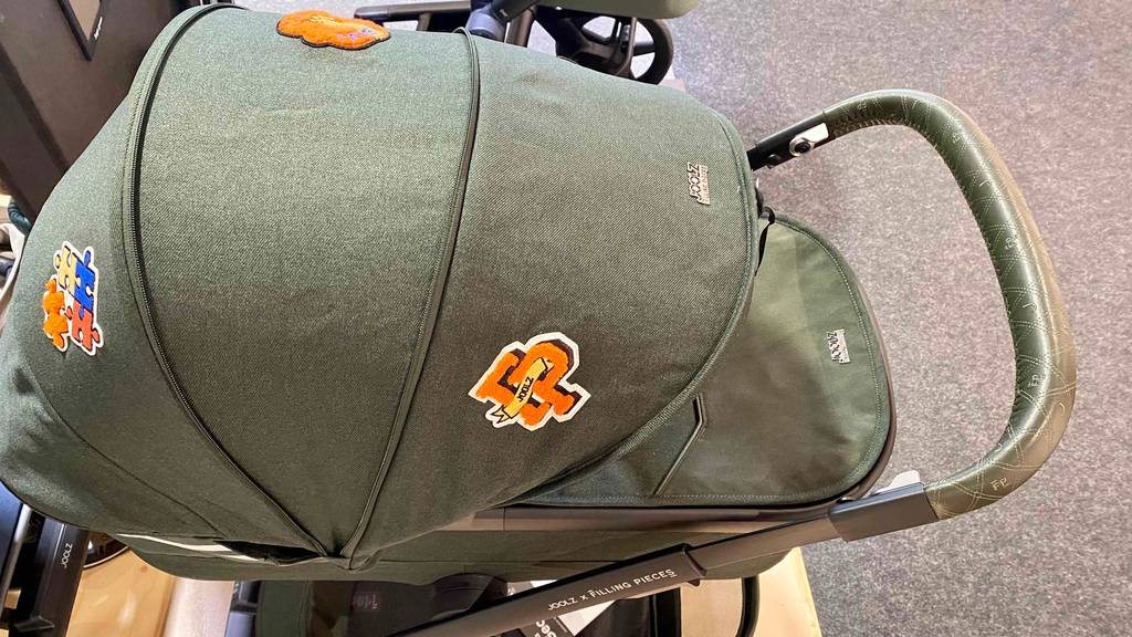Getesteter Kombikinderwagen von der Außenseite