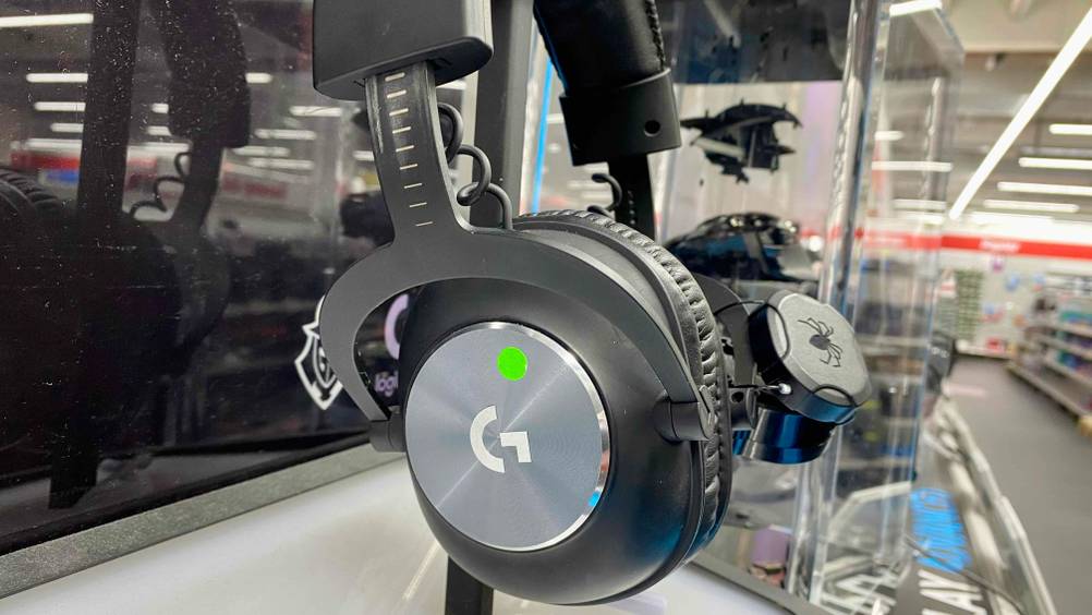 Gaming Headset getestet: Nahaufnahme eines Hörers.