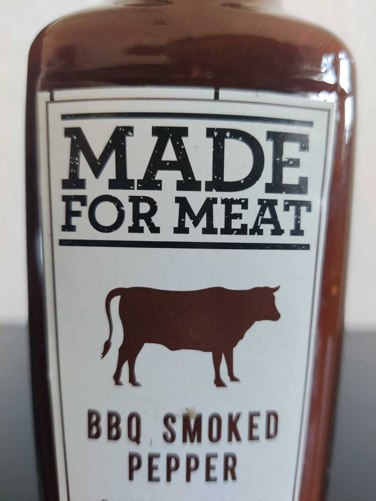 BBQ-Sauce Nahaufnahme.