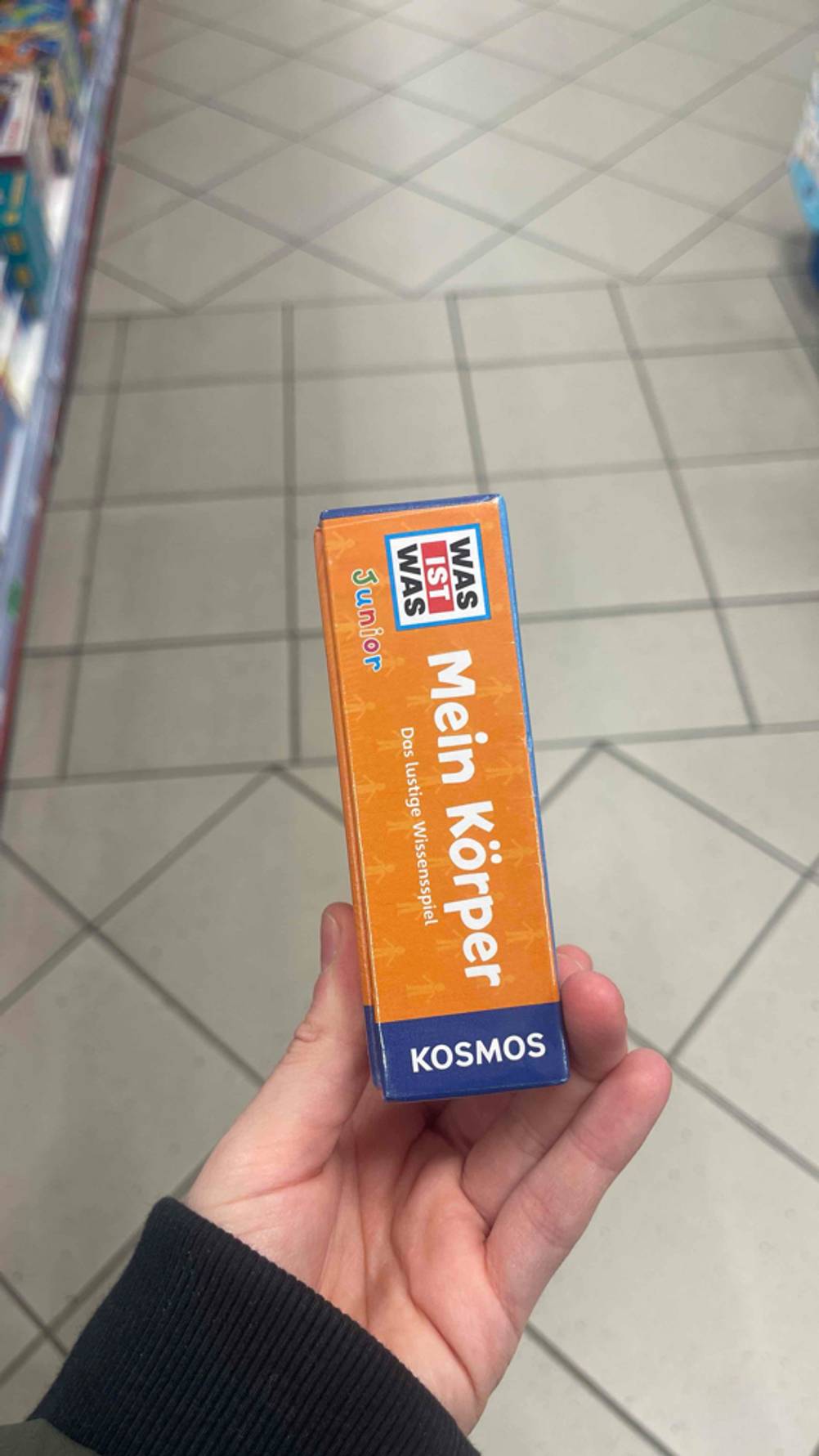 Seitenansicht des getesteten Lernspiels
