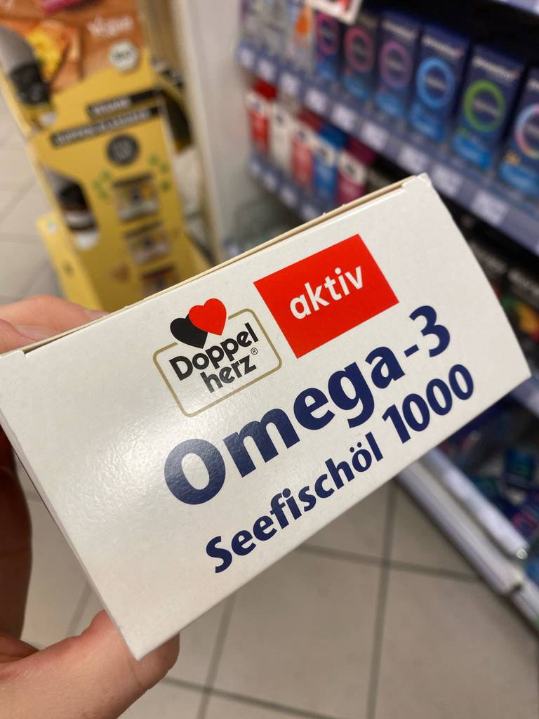 Omega-3-Öl im Test: Verschlussdeckel der Verpackung eines Omega-3-Öls.