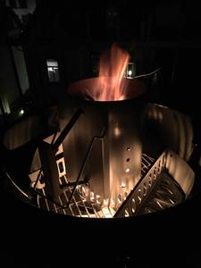 weber kugelgrill abend