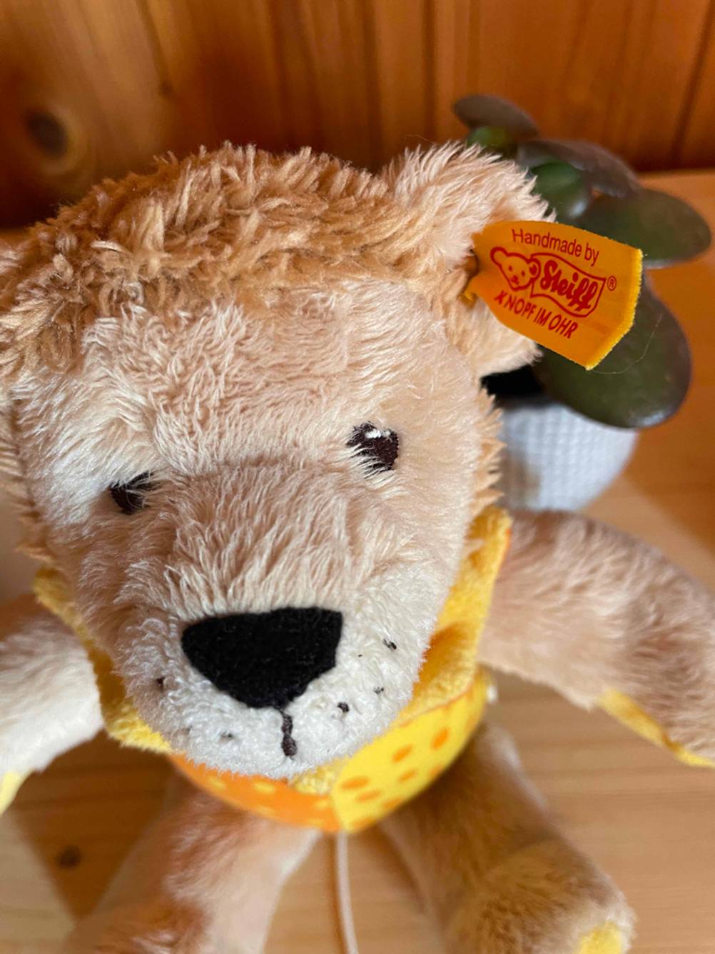 Spieluhr von Steiff - Nahaufnahme