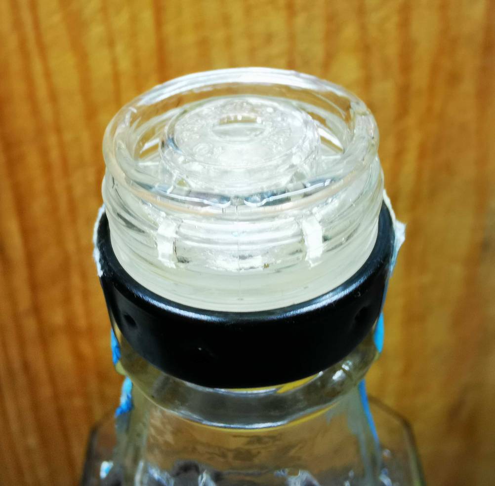 Jack Daniel's-Test: Die Ausgießhilfe in Nahaufnahme.