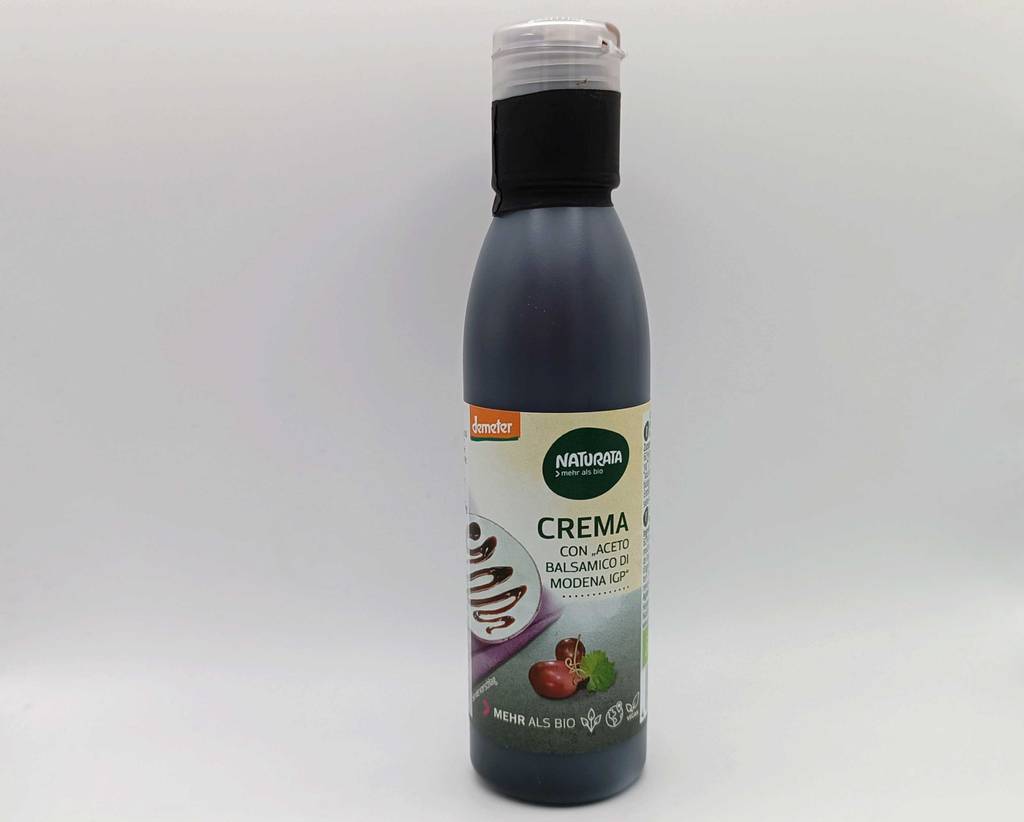 Flasche von Balsamico-Creme.