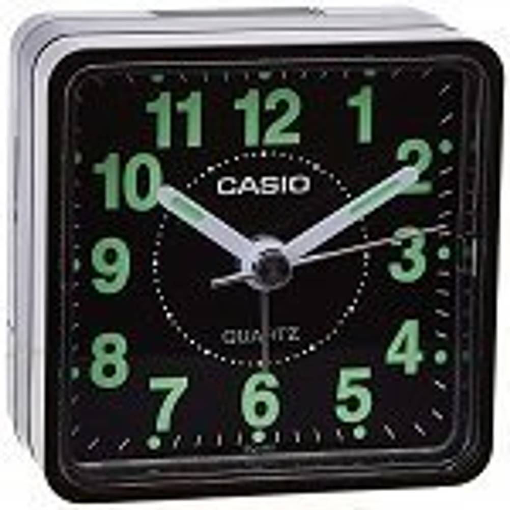Weckuhr von Casio mit Leuchtziffern