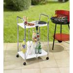 Der Servierwagen als Grillgut-Transporteur