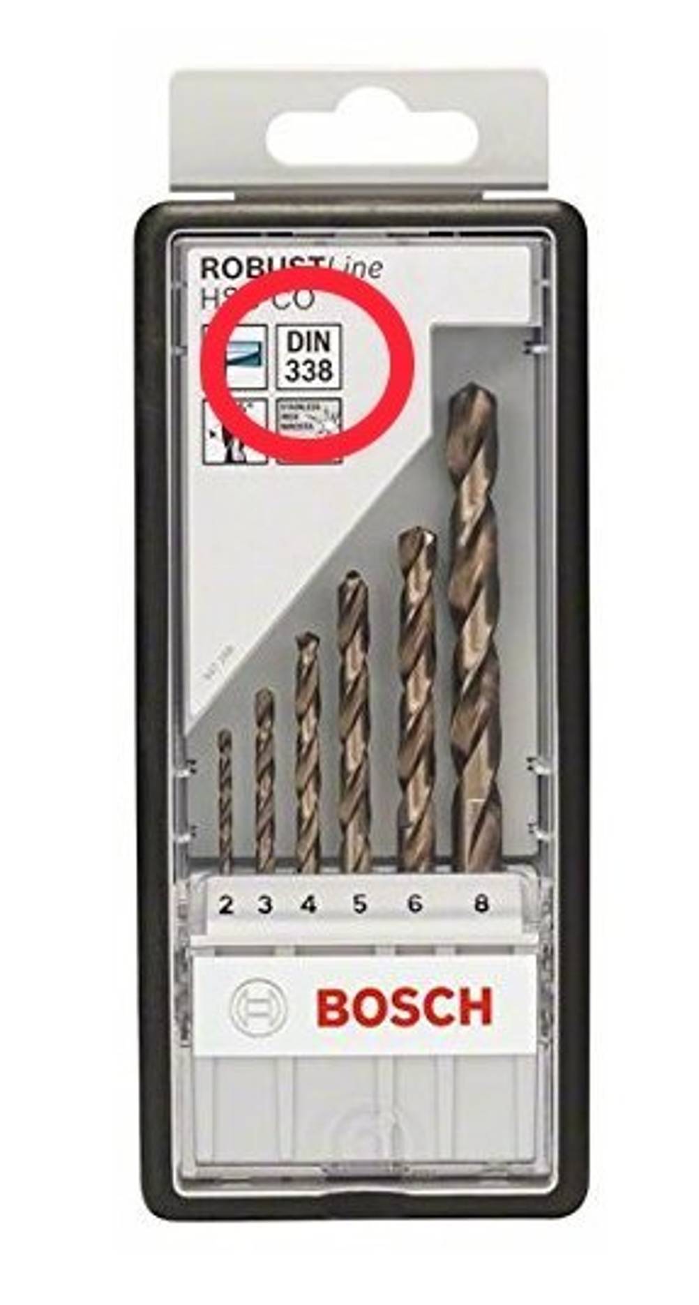 Bosch Metallbohrer HSS Tin