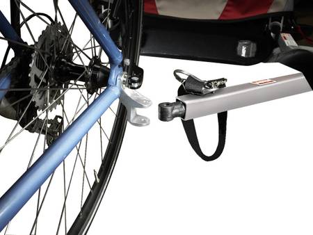 VDP Anhängerkupplung für Fahrrad - Fahrrad Anhängerkupplung -  Anhängerkupplung Sattel - Fahrrad Kupplung aus Metall für Fahrradanhänger :  : Auto & Motorrad
