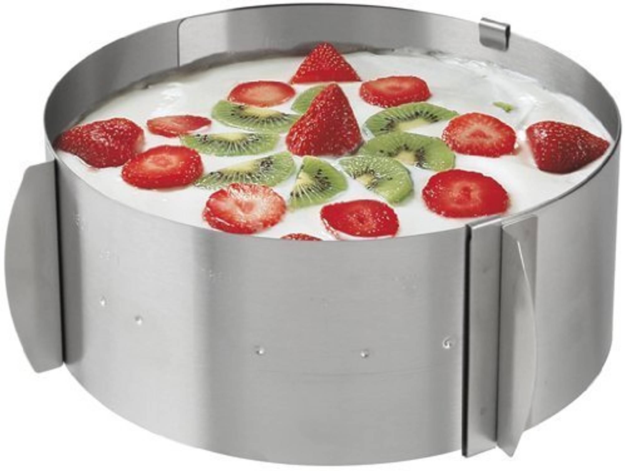 Agnelli Conical Cake Pan in Aluminum with Ring of Cm 18