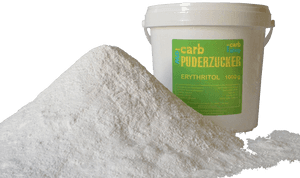 Erythrit-Test: Puderzucker Erythrit backen