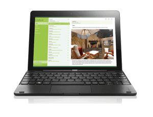 Windows Tablet mit Tastatur