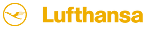 Lufthansa Firmenlogo und Schriftzug