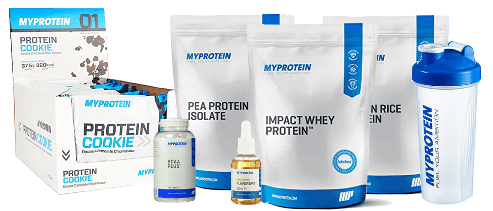 Myprotein-Produkte - gutes Proteinpulver