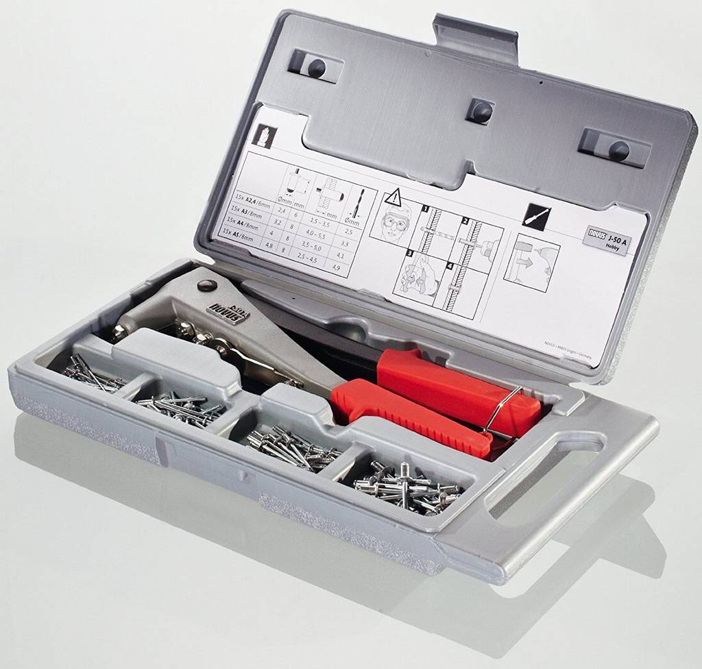 Blindnietzangen Set