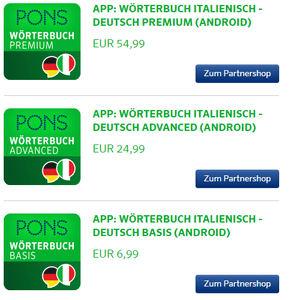 Italienisch lernen