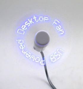 USB Ventilator beleuchtet programmierbar