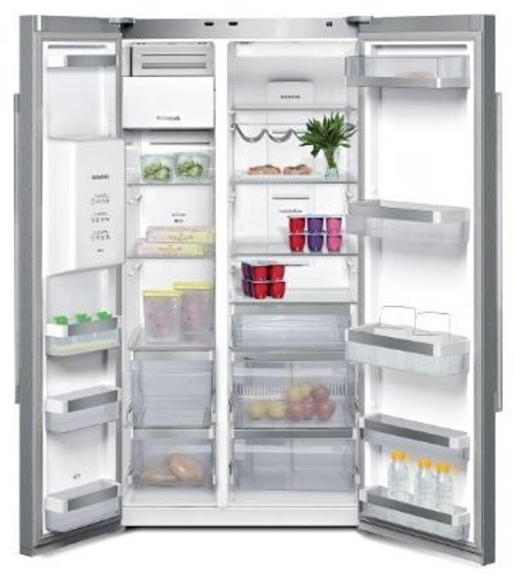 Side-by-Side-Kühlschrank von Siemens.