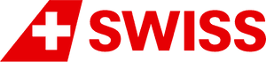 SWISS International Airline Logo und Schriftzug