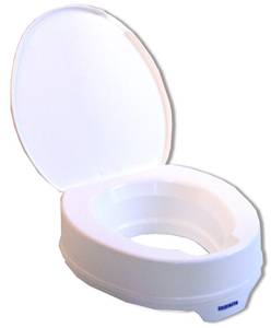 Toilettensitzerhöhung ohne Armlehne