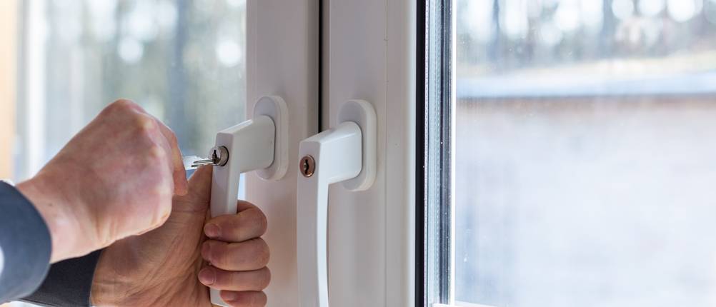 Abschliessbarer Fenstergriff Test