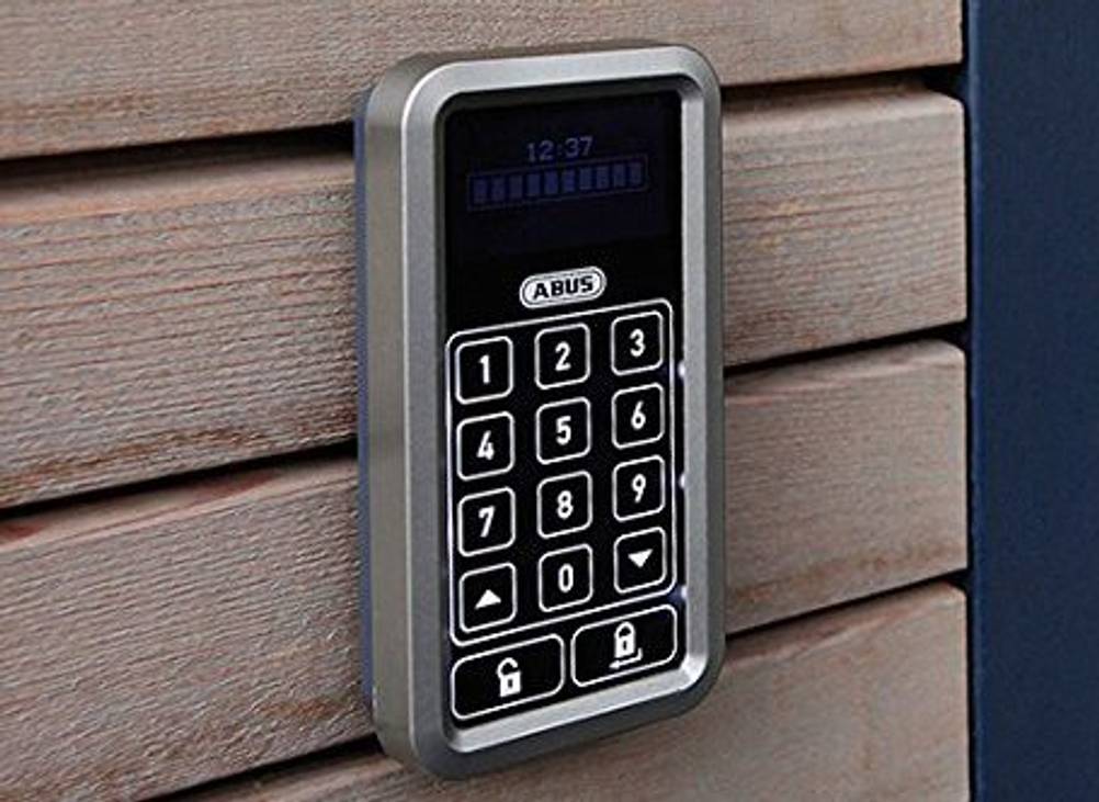 abus elektronisches türschloss