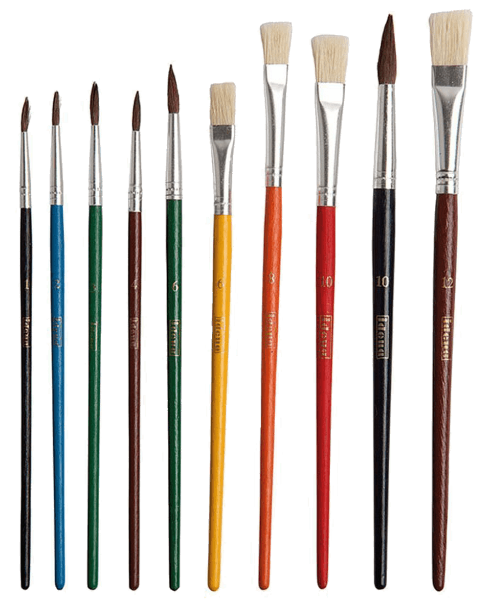 acrylfarben-pinsel