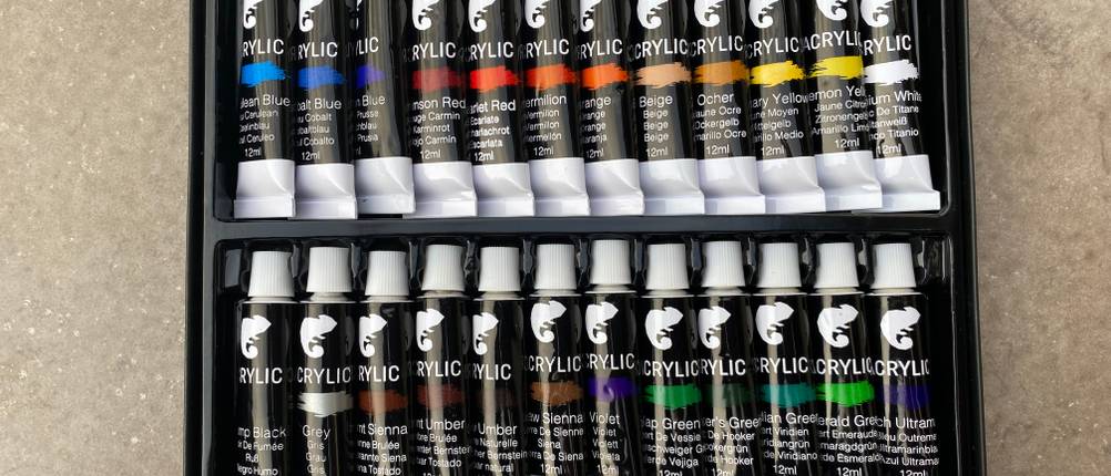 Zenacolor Acrylfarben-Set