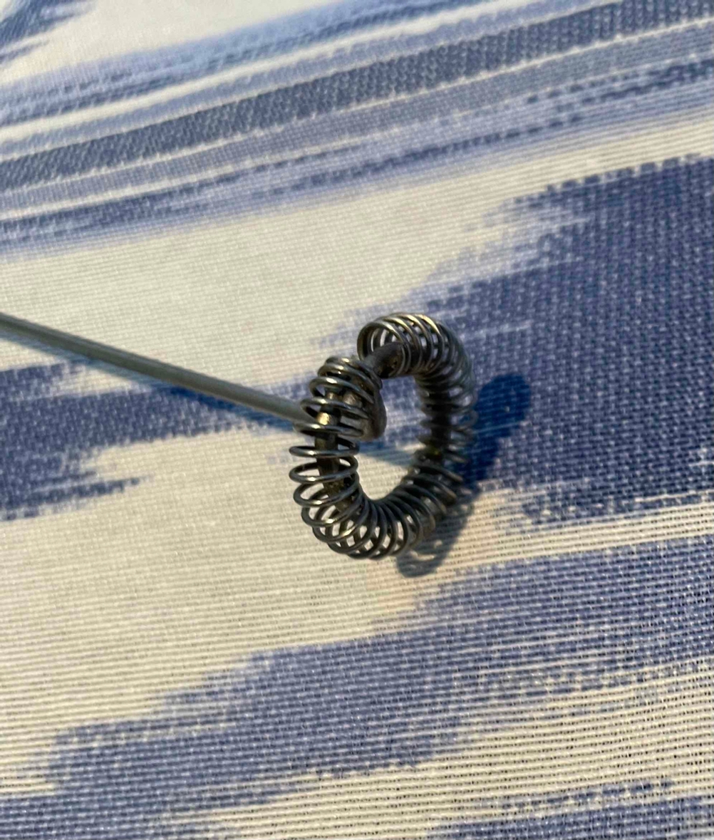 Stab-Milchaufschäumer getestet: Nahaufnahme des Quirls.