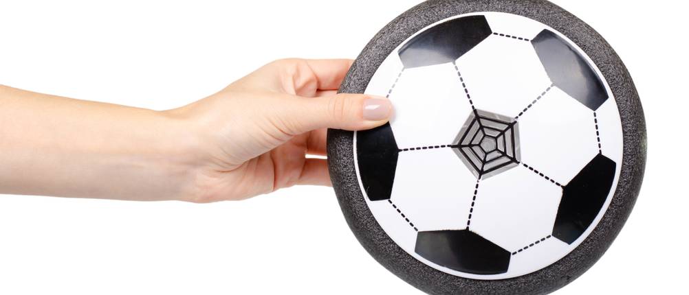 Air-Power-Fußball-Test