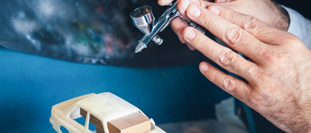 Airbrush-Absauganlage-Test