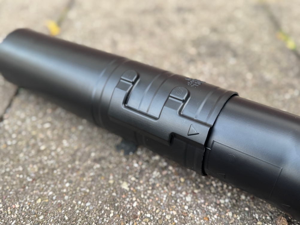 Das Blasrohr des getesteten Akku-Laubbläsers von Makita.