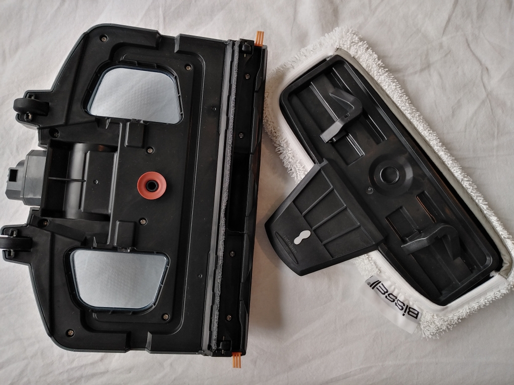 Bissell Akku-Saugwischer in Nahansicht