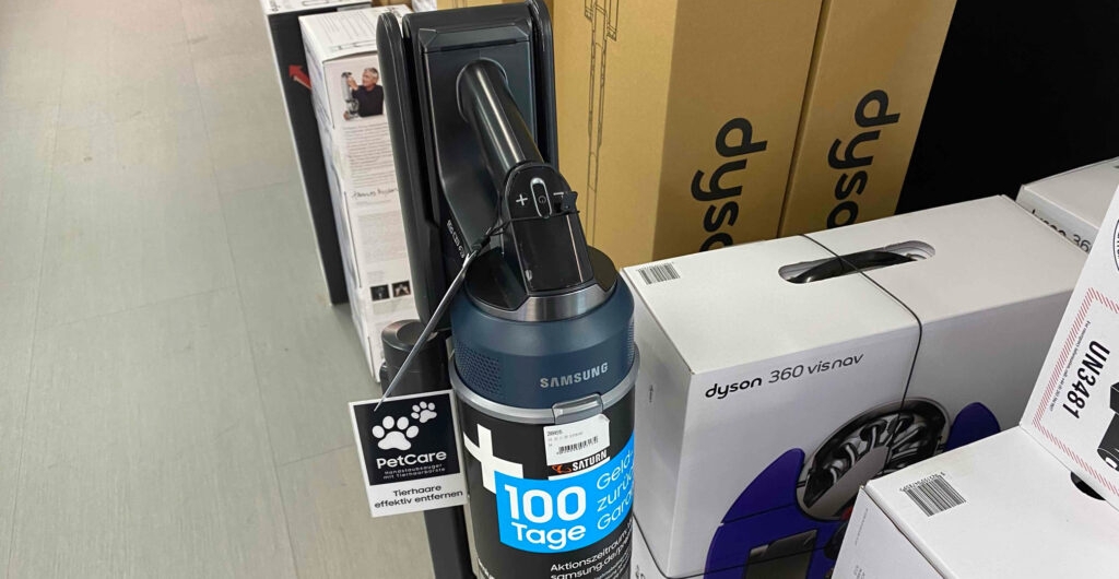 Getesteter Akku-Staubsauger zum Entfernen von Tierhaaren mit hoher Saugleistung. 