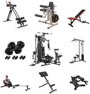 Alles in einem: Eine multifunktionale Kraftstation vereint etliche Sportgeräte in einer Fitnessstation.