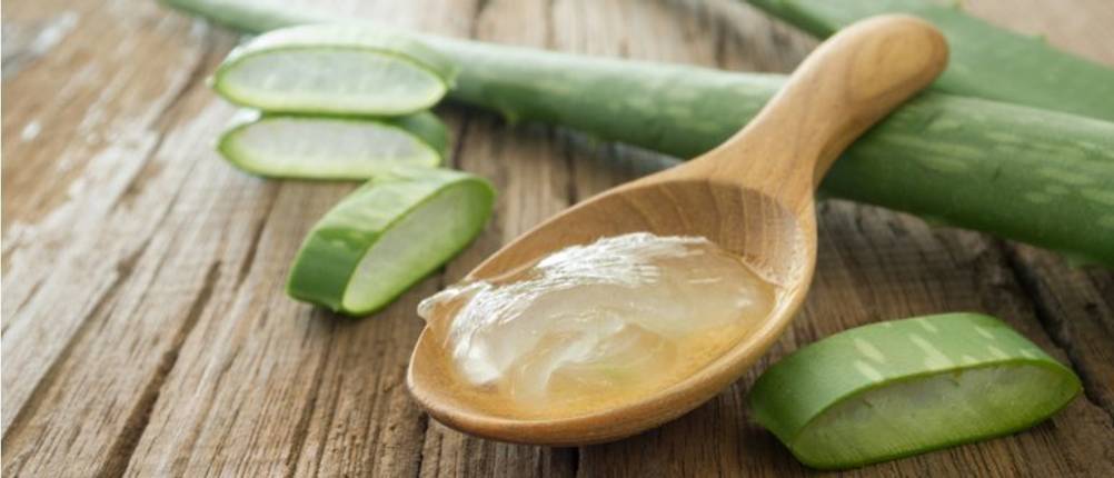 aloe vera saft brauner loeffel auf tisch kategorie gesund anwendung aloe-vera,