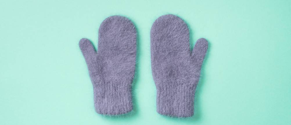 Alpaka-Handschuhe-Test