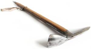 Historischer Eispickel aus Holz