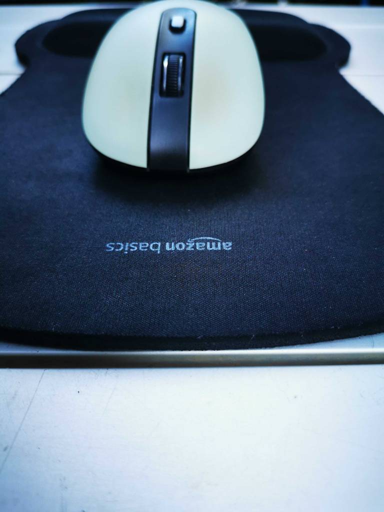 Frontansicht eines Mousepads im Test.