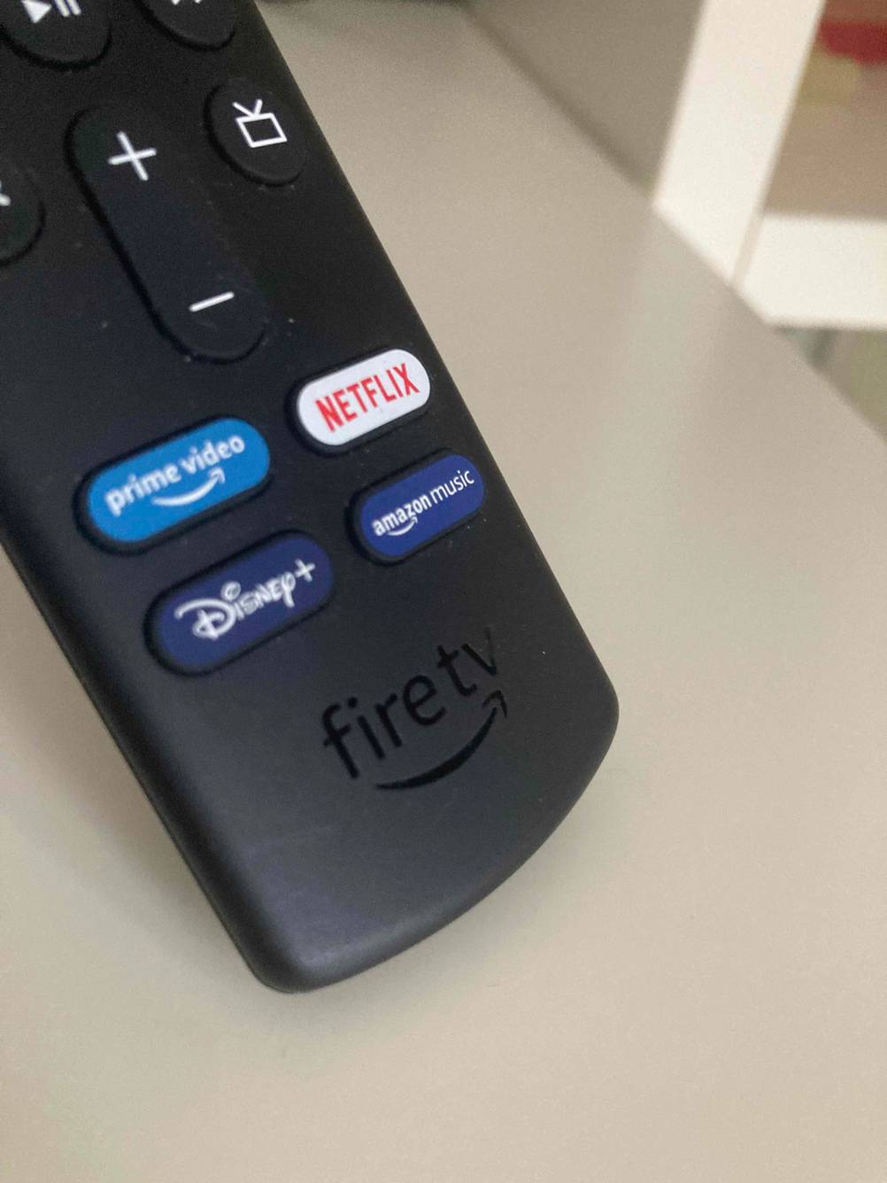 Fernbedienung von einem getesteten Amazon-Fire-TV.