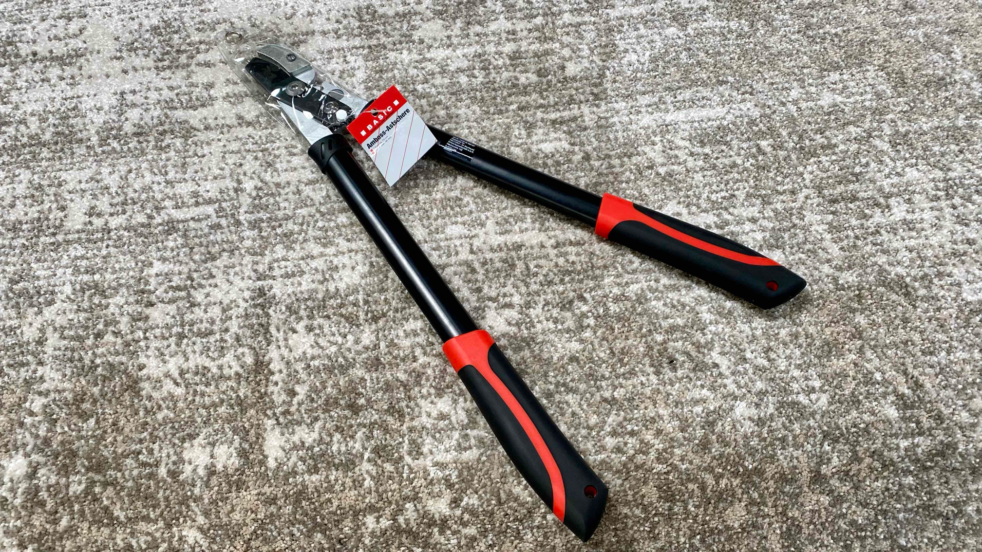 Profi Amboss-Astschere 75 Cm - Mit Holzgriffen Bis 5 Cm Äste