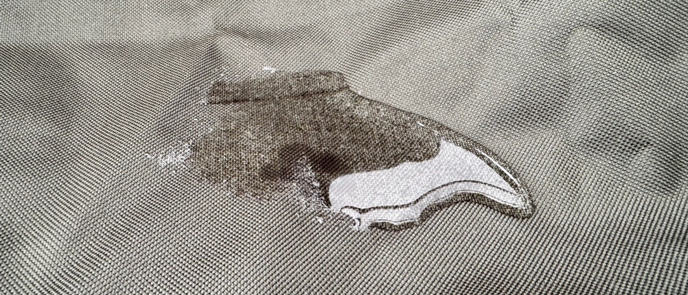 Wasser im Angel-Berger Luxus Faltstuhl