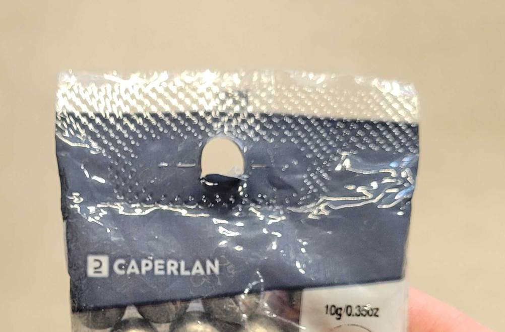 Angelblei getestet: Nahaufnahme des Logos auf der Packung.