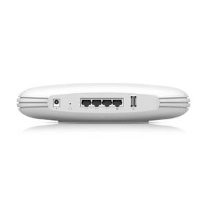 Kabel-Anschlüsse am Mesh-Router