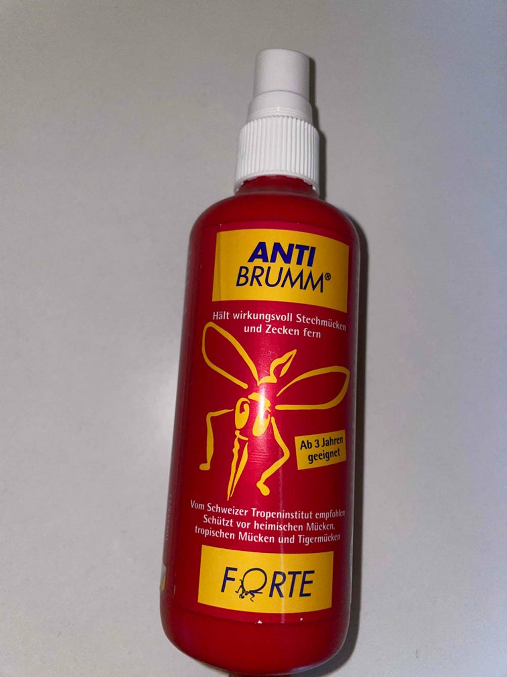 Anti Brumm Forte Mückenspray on Frontansicht