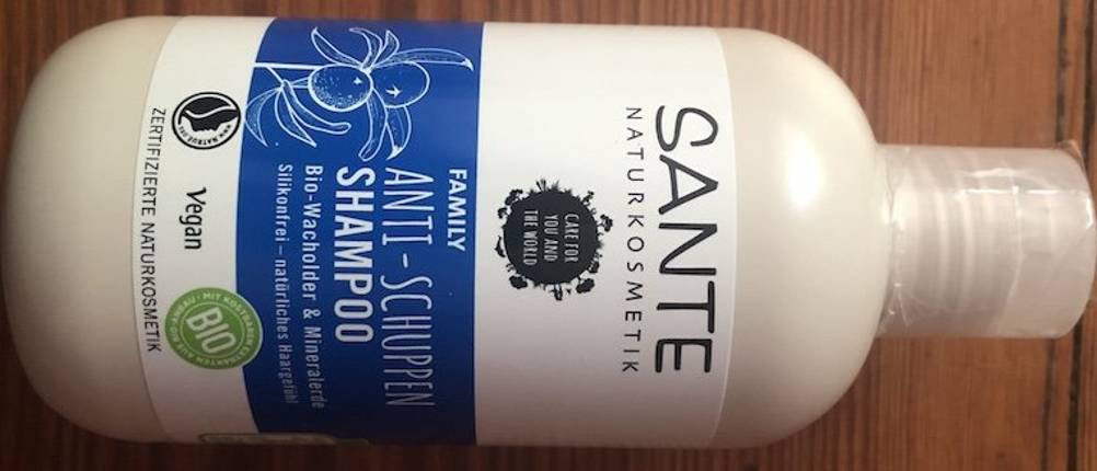 sante bio shampoo