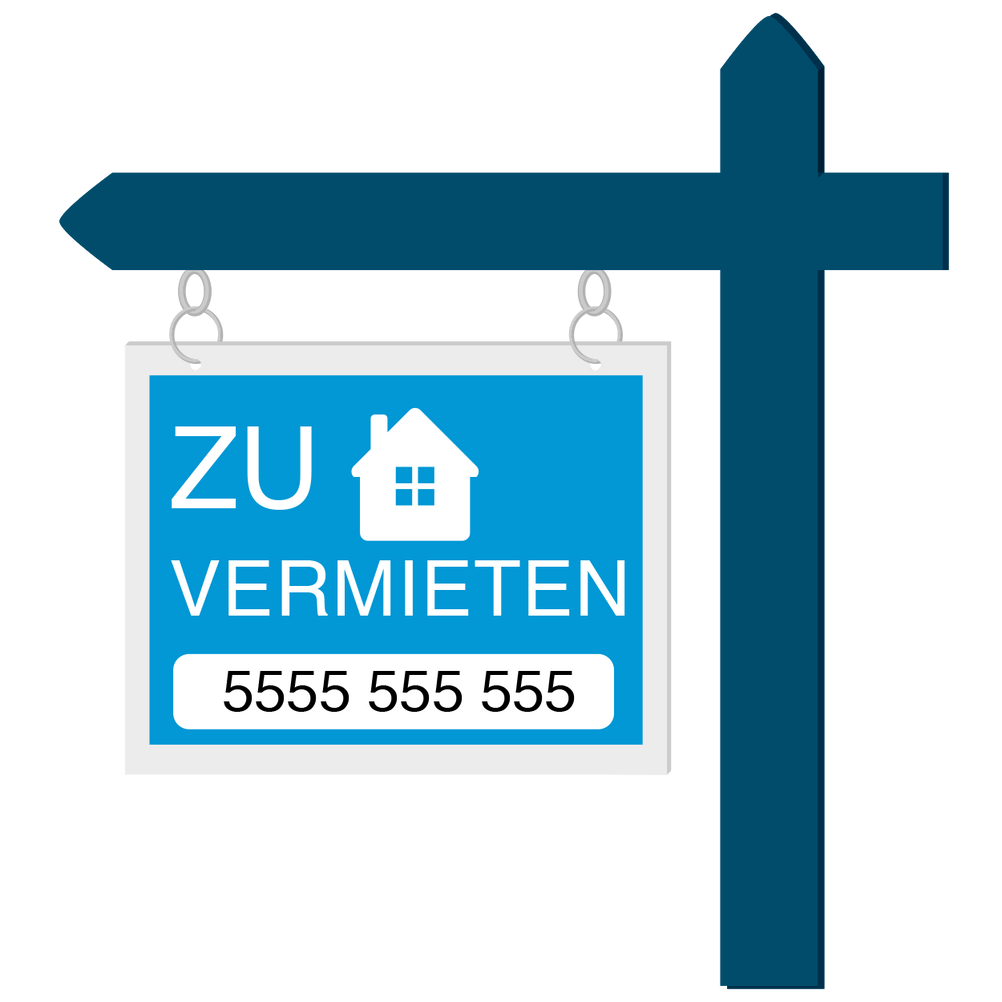 Anwendungsbeispiel eine Laminiergeräts: Außenschilder